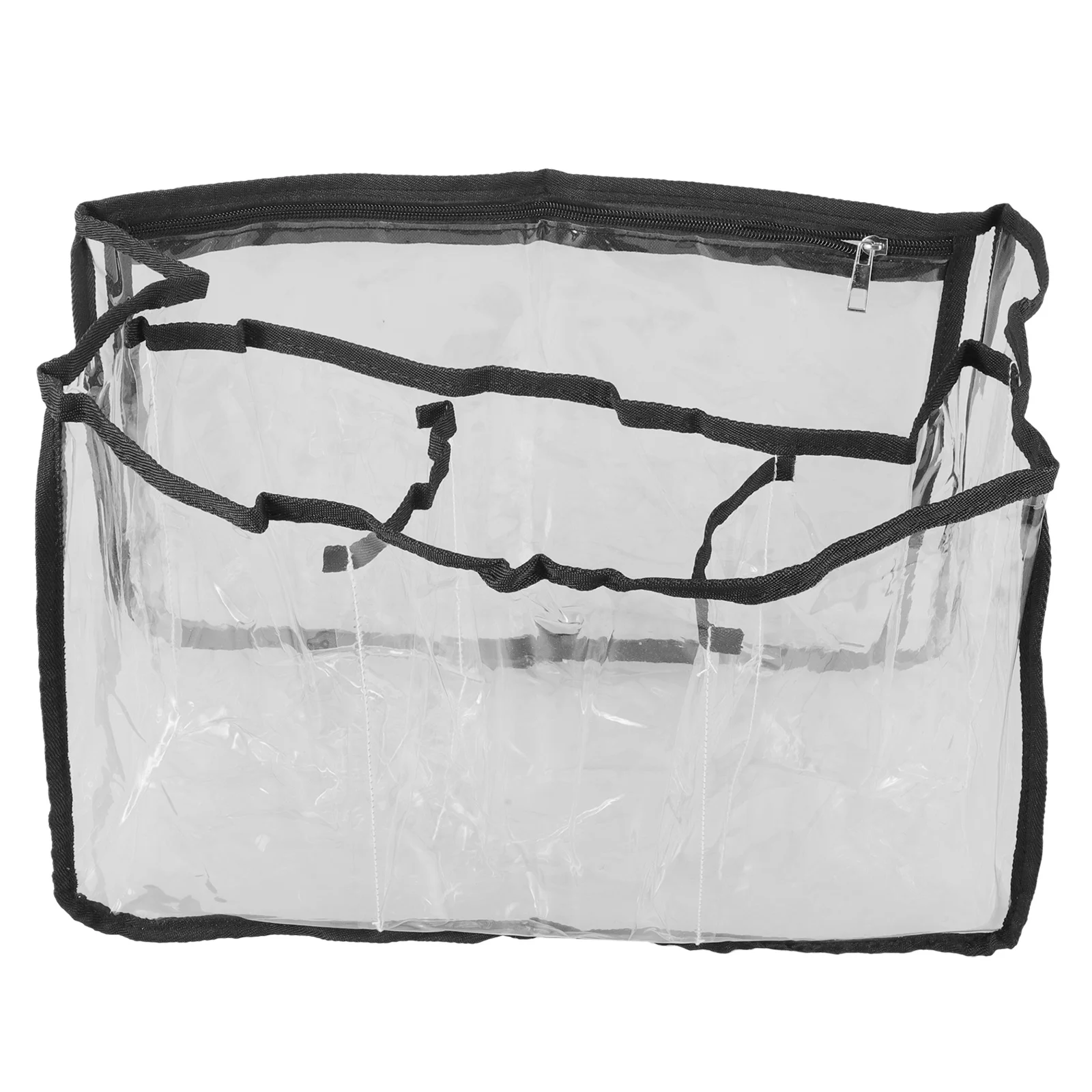 Extra Large Transparent Beach Tote Bag for Women High Capacity Clear Organizer Pouch Portable Swim Gear Carrier for Travel