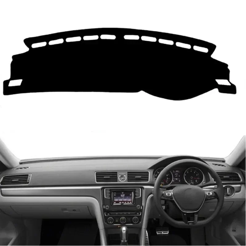 

Anti-UV Dashboard Cover Mat Pad Dashmat Instrument Protect Carpet For Volkswagen VW Passat B8 2016 2017 2018 Car Accessories RHD