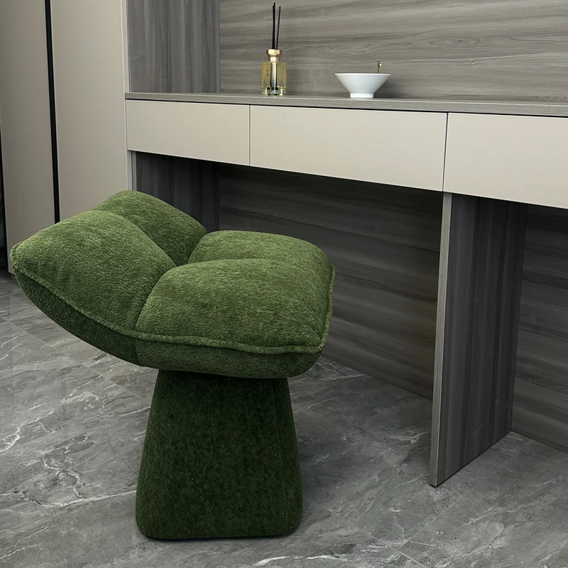 Nordic Designer Dressing Table Stool Home Dressing Stool Swivel Low Stool Sofa Stools Bedroom Solid