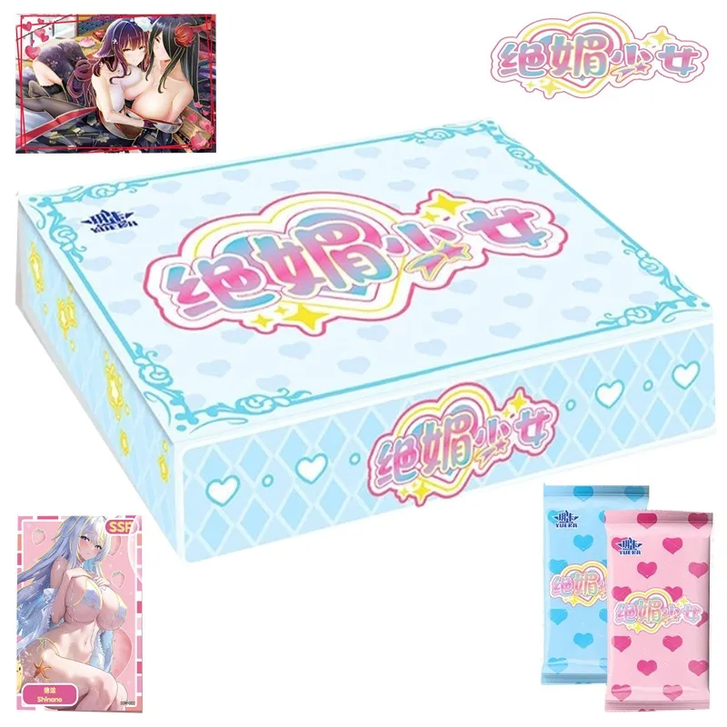 

New Goddess Collection Card Stories Booster Box Anime Flash Card Game Girl Swimsuit Collection Party Game Card Hobbies Toys Gift