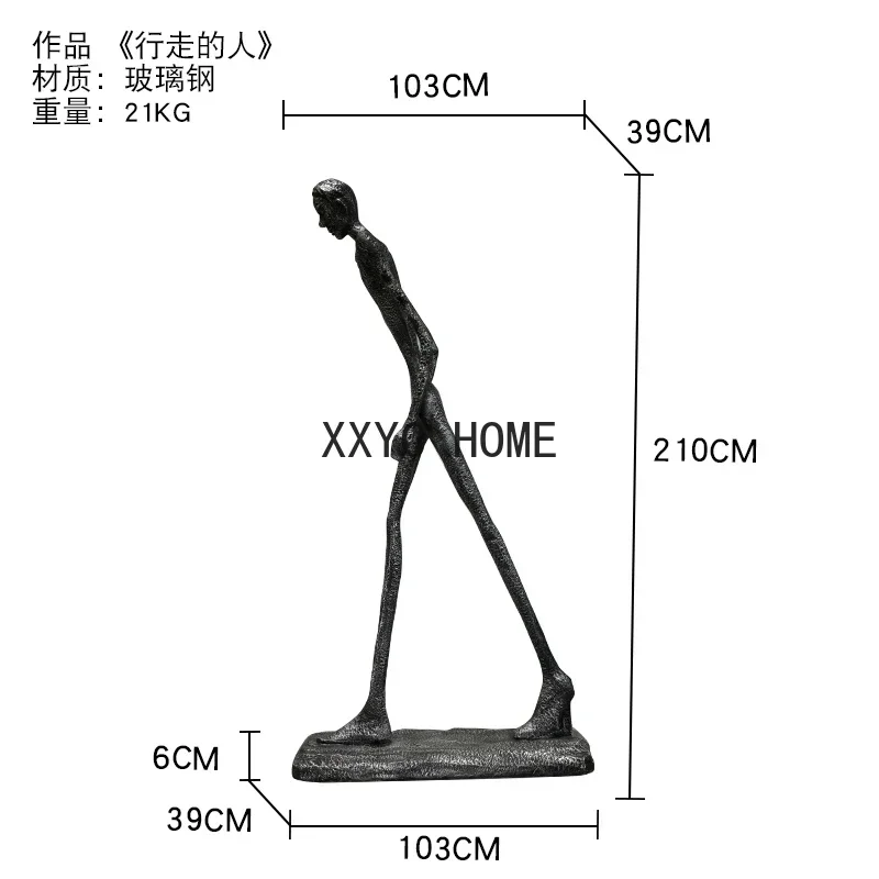 ردهة الفندق النحت نموذج غرفة الإبداعية شخصية الطابق الحلي المفروشات الناعمة الحرف اليدوية