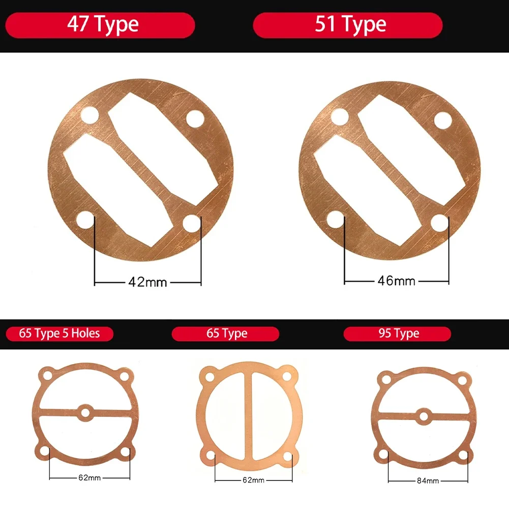 

Plate Plate Pad Copper Pad 47 Type 51 65 51 Type 65 Type 65 Type 5 Holes Base Valve Plate Machine Air Compressor