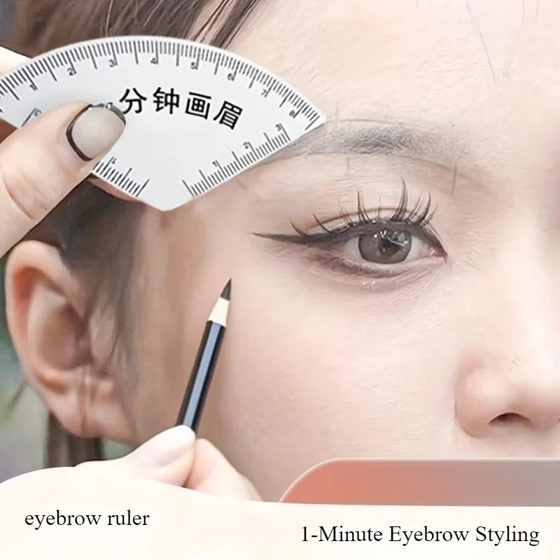 1PC wenkbrauwsjablonenkit - Instant Perfect Brows, multi-stijl sjablonen voor vrouwen, precisievormgevend hulpmiddel, dwaasbestendige gids