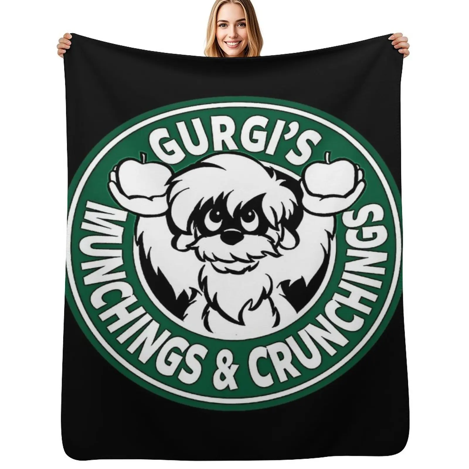 Gurgi's Munchings & Crunchings T-Shirt Throw Blanket Bed linens Blankets For Bed Loose cosplay anime bed plaid Blankets