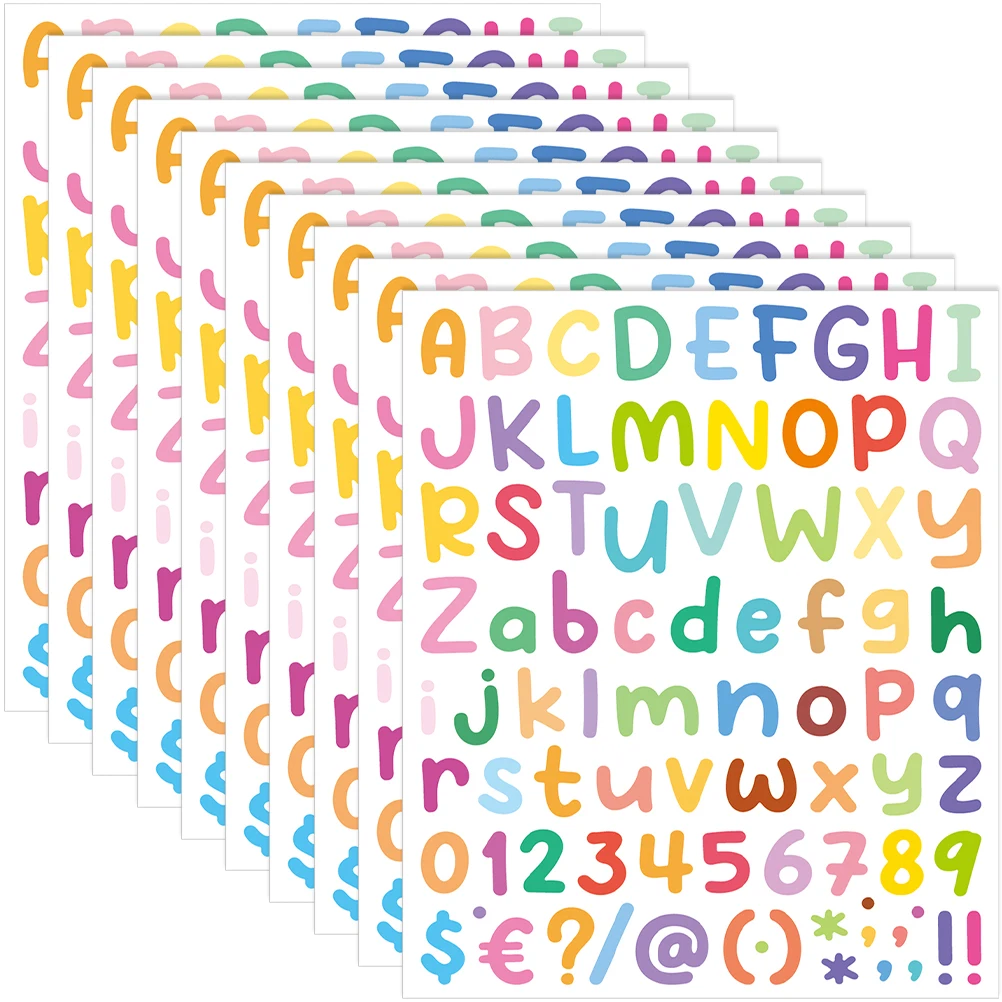 

Alphabet Stickers Labels Vinyl Letters Scrapbooking Mailbox Numbers Stick On Letters File Alphabet Labels Folder Tags