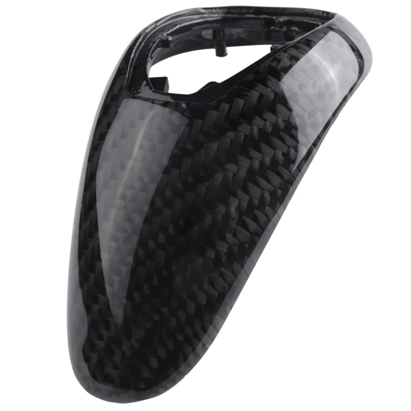 Real Carbon Fiber Gear Shift Knob Cover Replacement For BMW M2 M3 M4 M5 M6 F87 F80 F82 F83 F10 F12 F13 F06