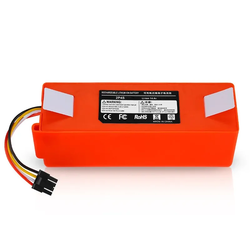 PURFIELD 14.4V Lithium Ion Batterij voor Robotstofzuiger Stofzuiger Veegmachine Vervangende Batterij voor Xiaomi Roborock