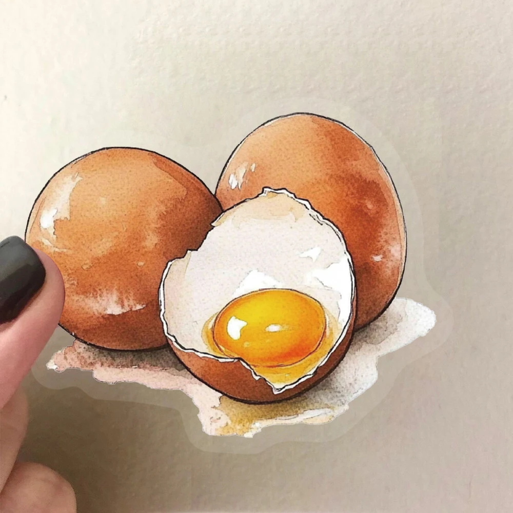

10/30/50pcs Cartoon Bake Series Stickers Aesthetic Bread and Dessert Decals for Stationery Phone Luggage Cute Graffiti Sticker
