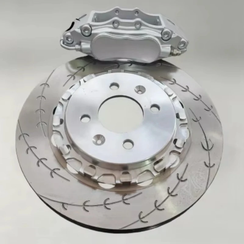 Big Brake Kit Front Car Brake Caliper 6 Pot Set Customizable Color Disc Styles