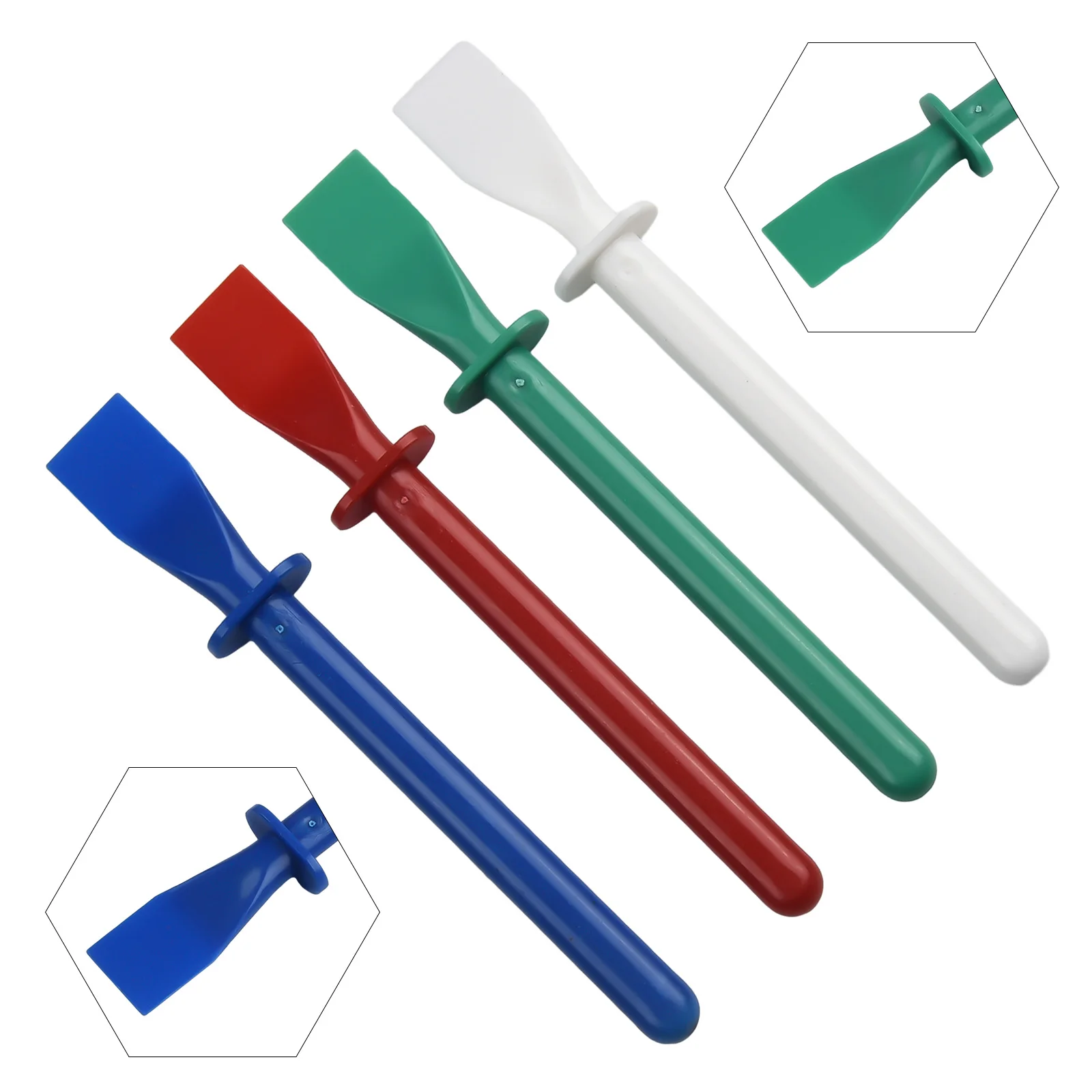 DIY Glue Application Tools Ergonomic Design Squeegee Ergonomic Design Gluing Tools Leather Package Contents Rubber Squeegee