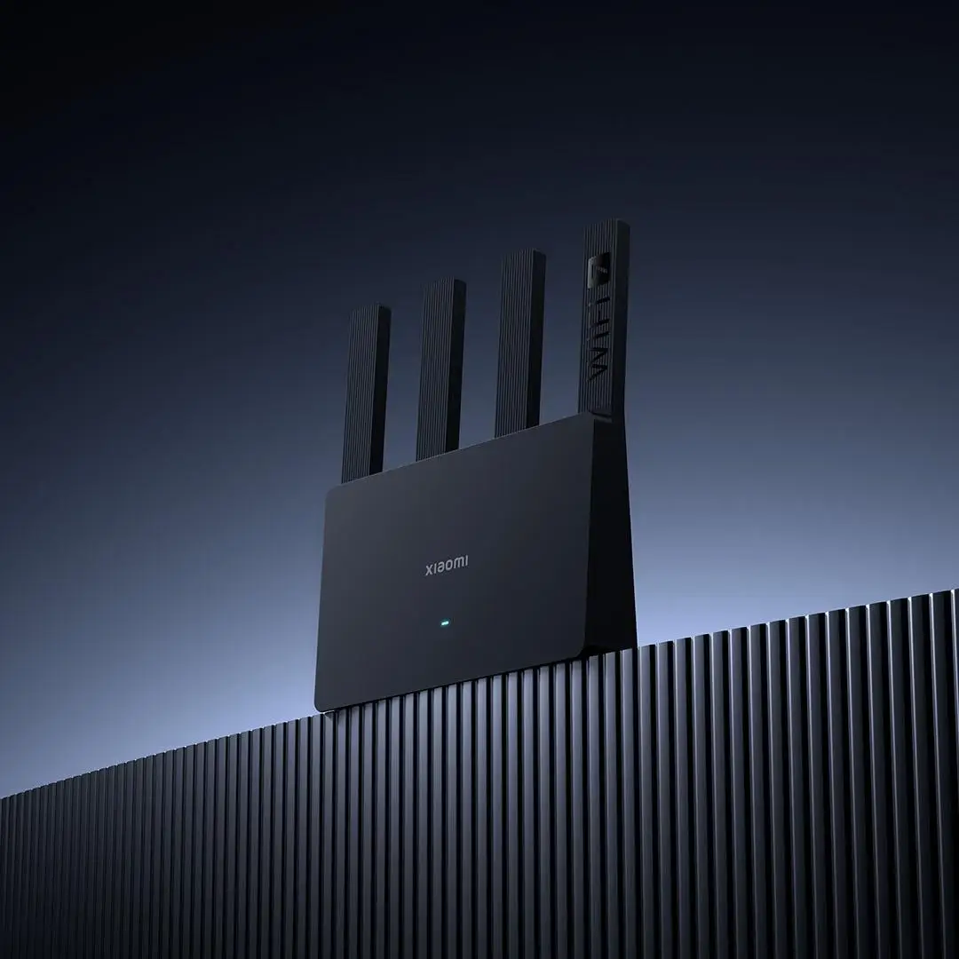 2025 راوتر Xiaomi BE3600 أسود اللون واي فاي 7 يدعم 2.4G 5G MLO ثنائي النطاق IPTV ثنائي WAN/LAN شبكة الربط الذكي