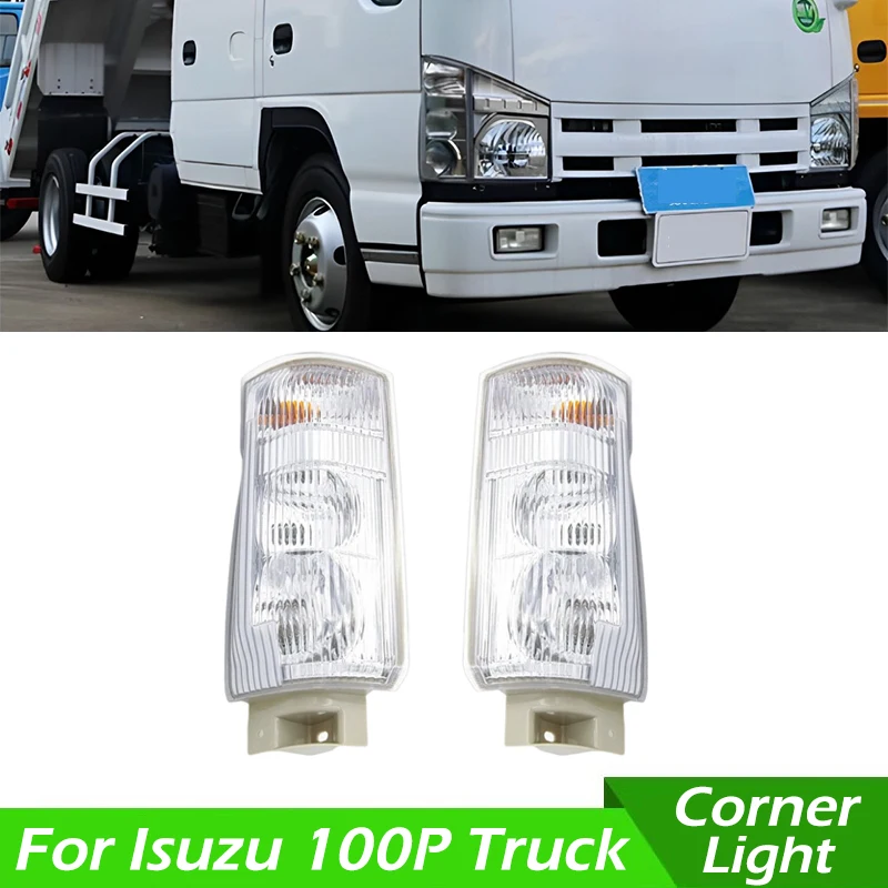 Car Front Fog Light Side Corner Light Turn Signal Light Side Light Side Marker Headlight Fog Lamp Assembly For Isuzu 100P Truck