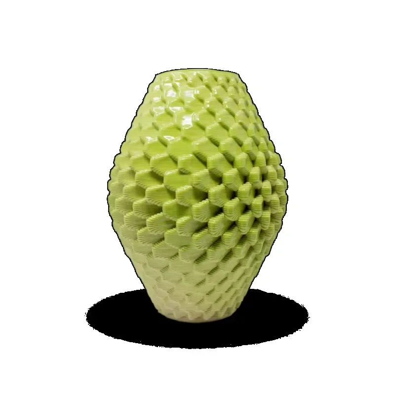 Bedruckte Vase, Vase für die Arbeitsplatte