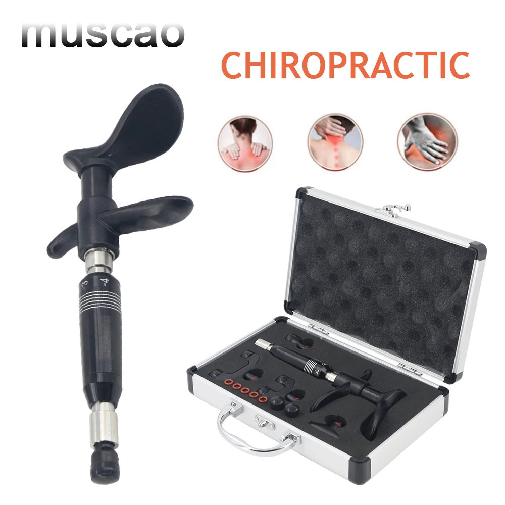 Portable Chiropractic Adjusting Tools Activation Therapy Vertebration Correction Body Massage Health Care Manual Massager