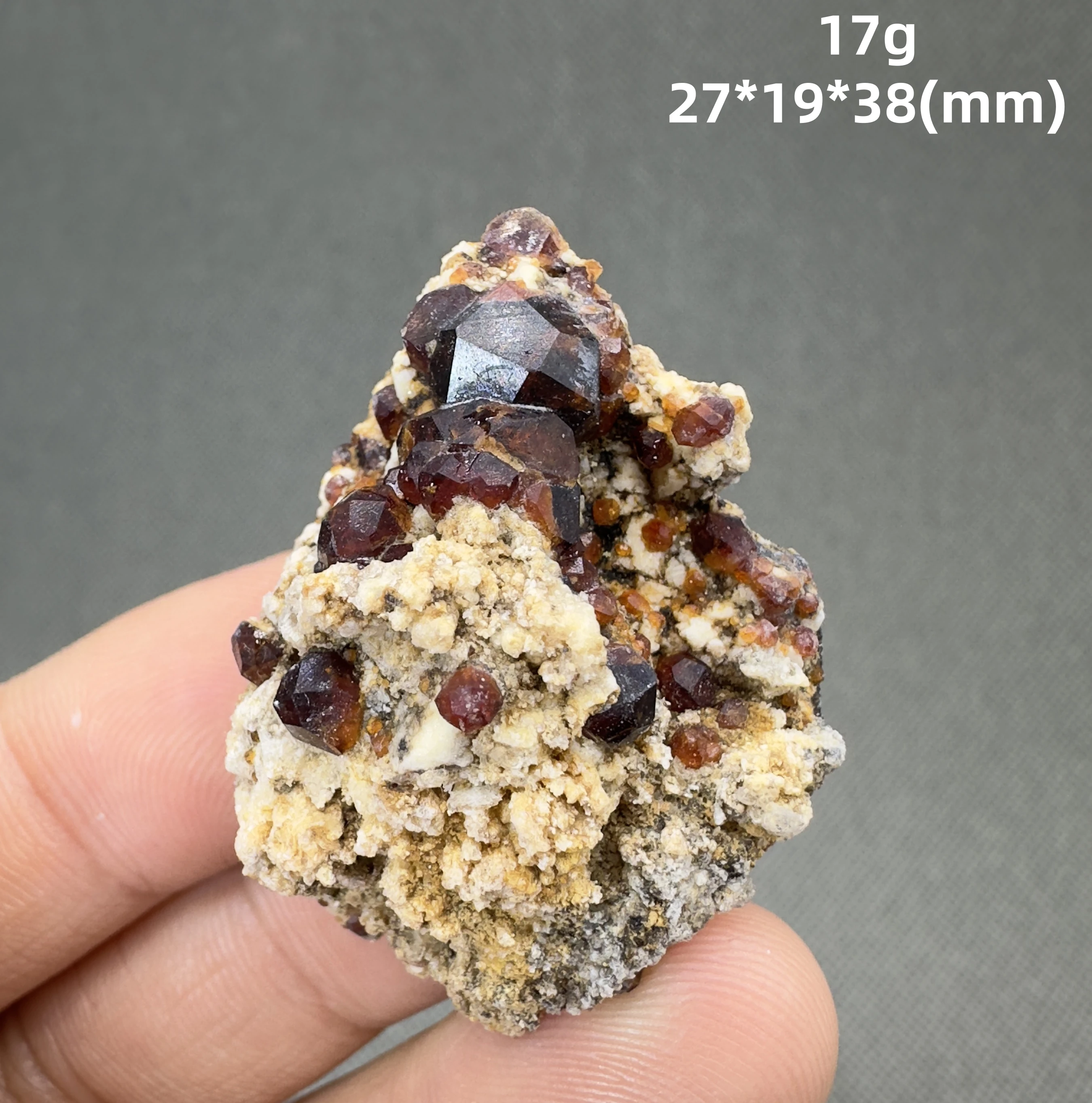 Natural florescent hyalite and garnet symbiosis mineral specimen + healing quartz crystals and stones rock gemstone