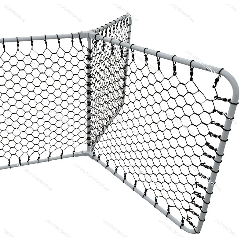 Three-person football training rebound net Team football training three-sided rebound net