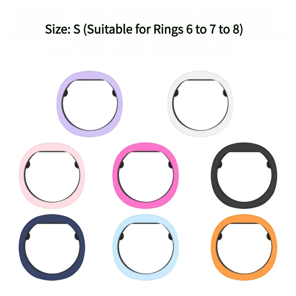 8 шт. силиконовые чехлы для RingConn Gen 22 Air, предназначенные для повышенной защиты и безопасности различных размеров для идеальной посадки