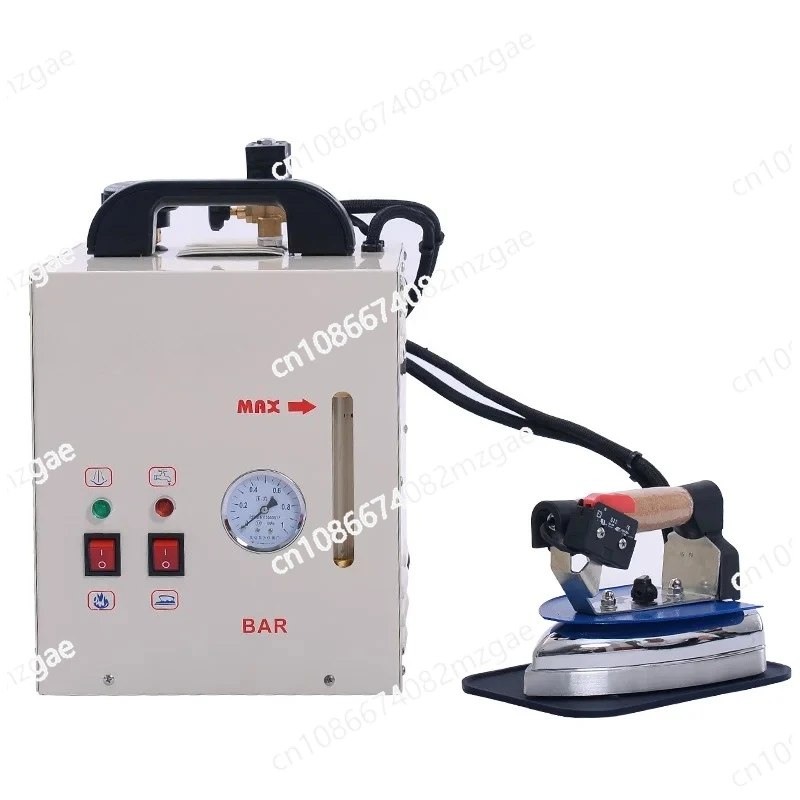 Industrial Steam Iron Boiler High Power Hanging Type, Pressurized Electric Ironing Machine for Clothing and Curtains