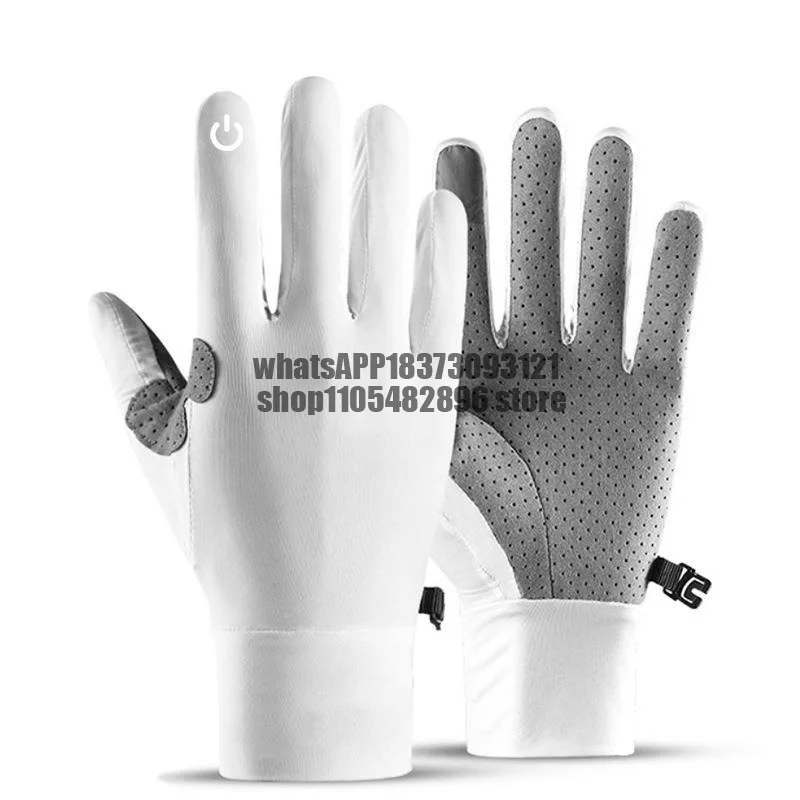 Tennis special gloves sports fitness full finger badminton gloves men and women sun protection, anti-wear, non-slip and anti