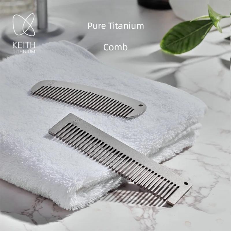 مشط محفظة تيتانيوم KEITH للشعر - مراجعة Comb Pocket Titanium وسعره