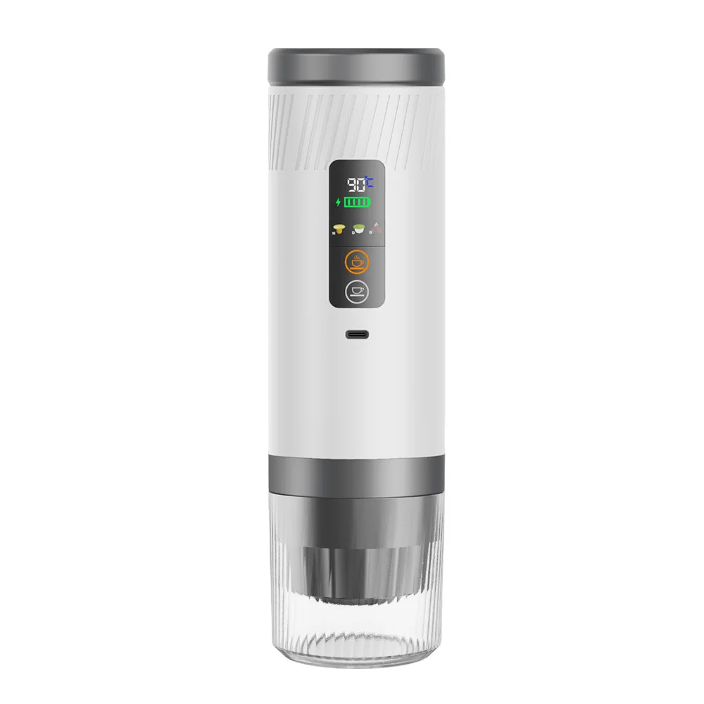 New Wireless Heating Portable Coffee Machine, 3-in-1 Outdoor Travel Espresso Capsule Coffee Maker