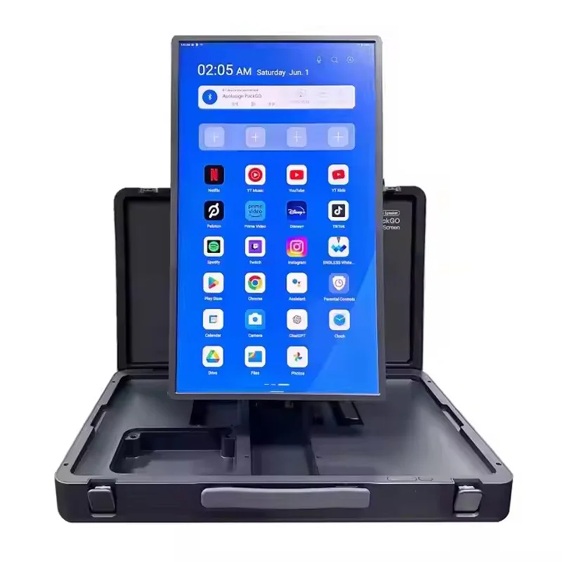 27 Inch Android Touch Screen TV  60Hz Mobile Smart Screen HD Camping Smart Tv
