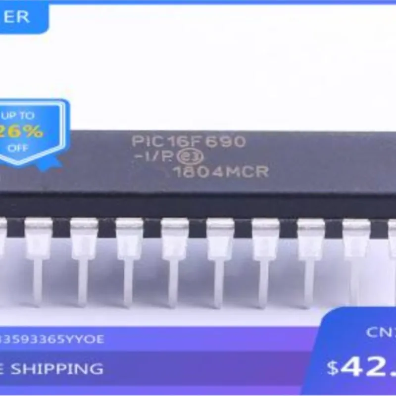 

Freeshipping PIC16F690-I/P PIC16F690IP PIC16F690