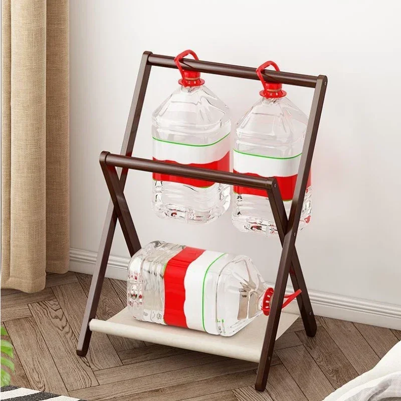 

Bedside coat rack floor-to-ceiling small solid wood bedroom clothes and pants storage Nordic hanger home