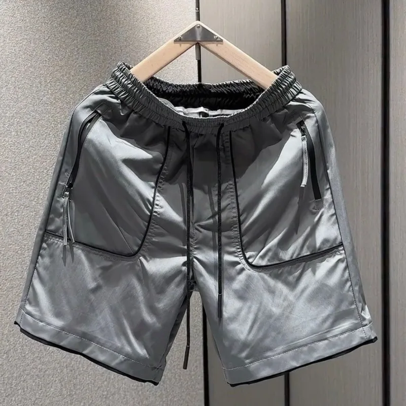 

Plus Size 150kg Summer Lightweight Trendy Cargo Shorts Men Loose Casual 5-Pocket Athletic Shorts