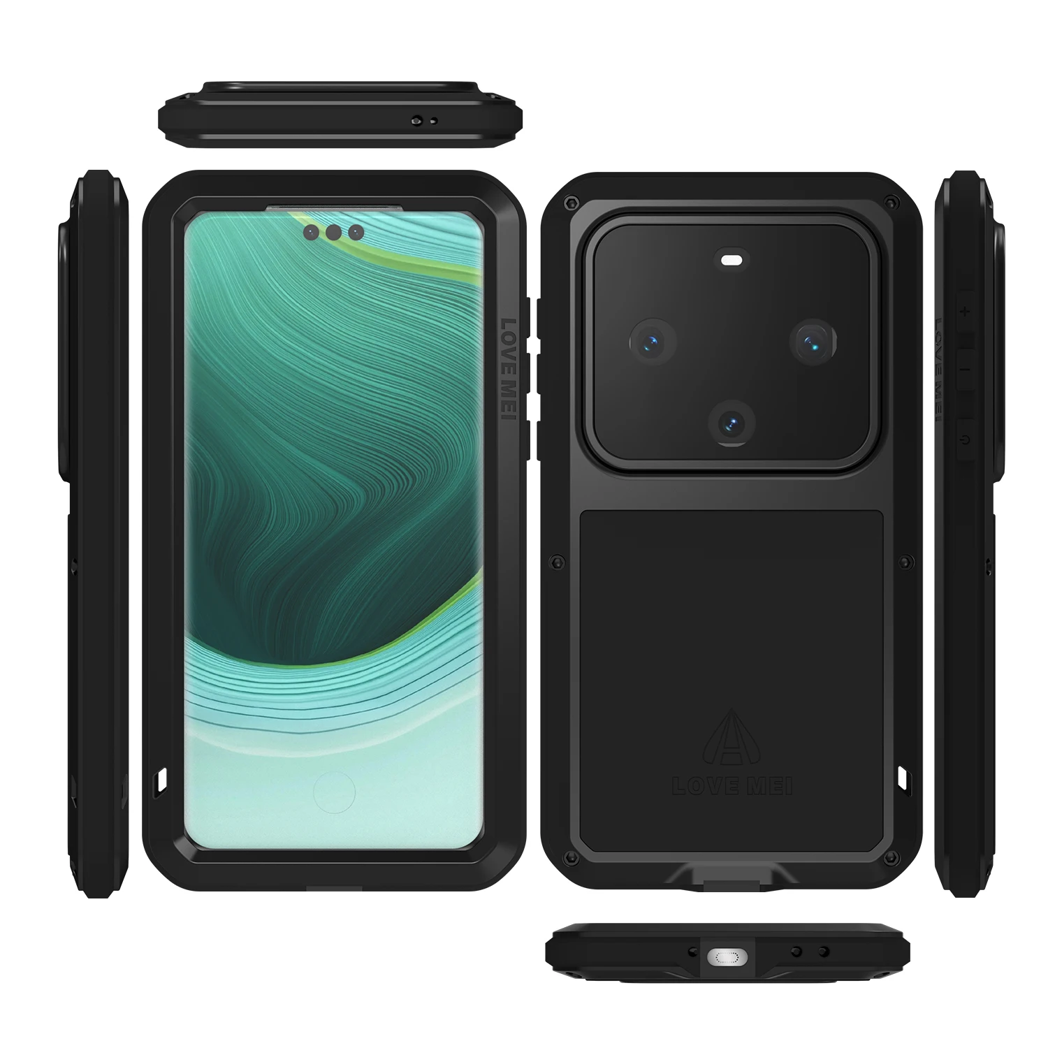 

Waterproof Shockproof Dirtproof Three Proofing Case For Huawei Mate 60 Pro Plus Mate60 Pro+ Case Cover Phone Shell Skin Bag