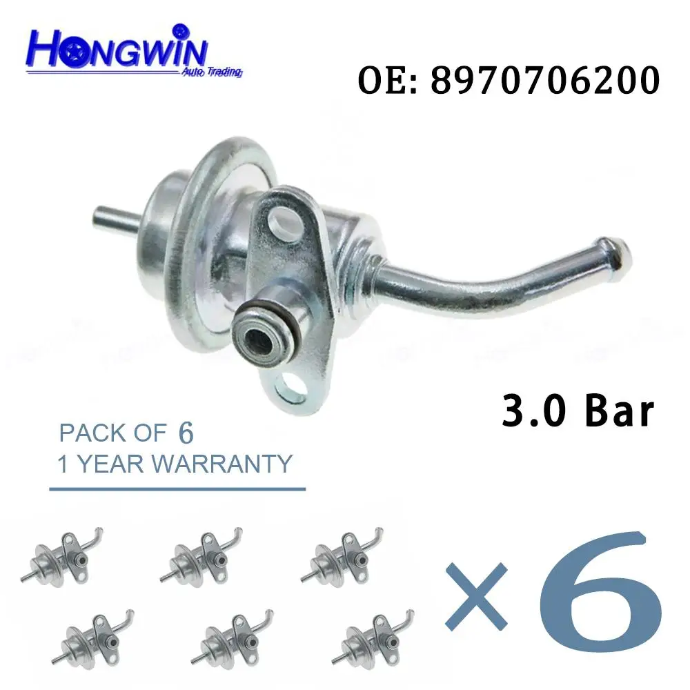 

6 шт. Φ 8970706200 8-97070620-0 для пикапа Isuzu Rodeo Amigo Honda Passport 2.6L 1993-1997 3.0Bar