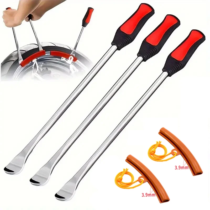 

Rim Protector Tire Changing Lever Tools Auto Spoon Tire Kit Motorcycle Bicycle Tire Changing Levers Car Tire Repair Tools