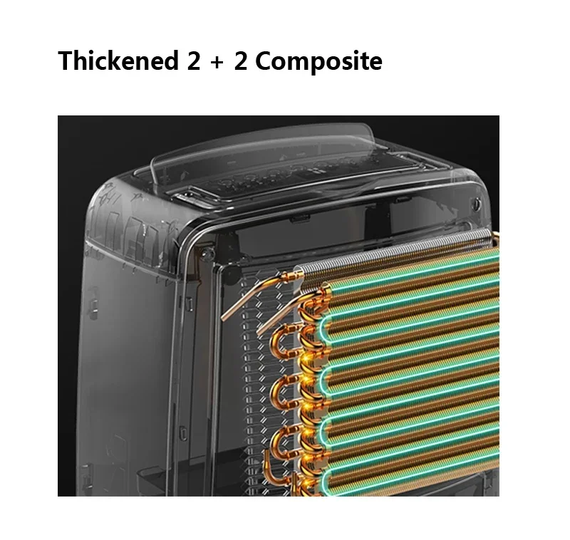 เครื่องลดความชื้นในอากาศ20L/วัน MD-28E ขนาดเล็กไร้เสียงห้องนอนสูง60m ไฟฟ้า2เครื่องอบลดความชื้นในเครื่องอบผ้า