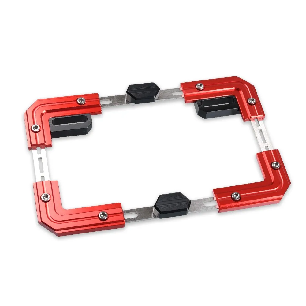 Motorcycle Scooter Individuality License Plate Frame License Plate Telescopic License Plate Universal Accessories