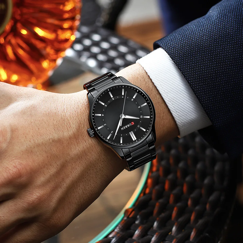Curren 8430 Luxury Watch Quartz Strip Men's Watch Waterproof Luminous Watches for Men Relojes Para Hombres Reloj Hombre Часы