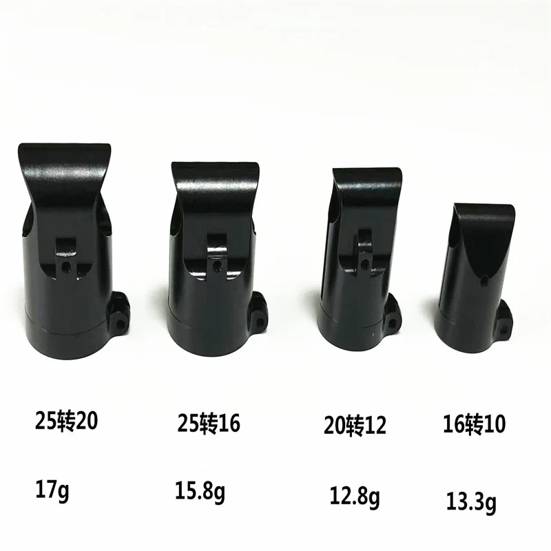 2PCS multi-axis aircraft aerial photography CNCT tripod tee 25 to 16/20 to 12CNC aluminum alloy tee clamp
