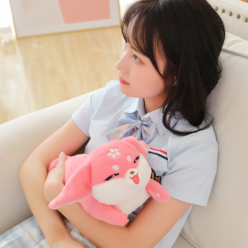 New 50cm Game Genshin Impact Plush Toys Yae Miko Plushie Doll Soft Stuffed Fox Pillows Room Decor Cute Kawaii Kids Birthday Gift