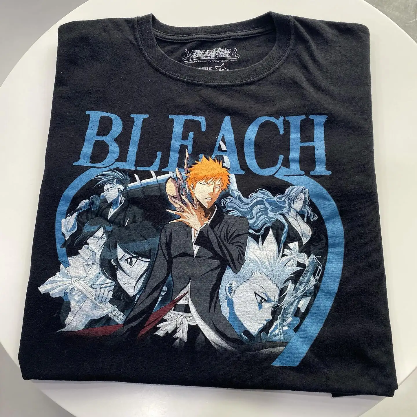 Bleach ort Sve Tirt Bla Advanced Sense Faion Top estivo da donna grande Quali Cotton School orm irt