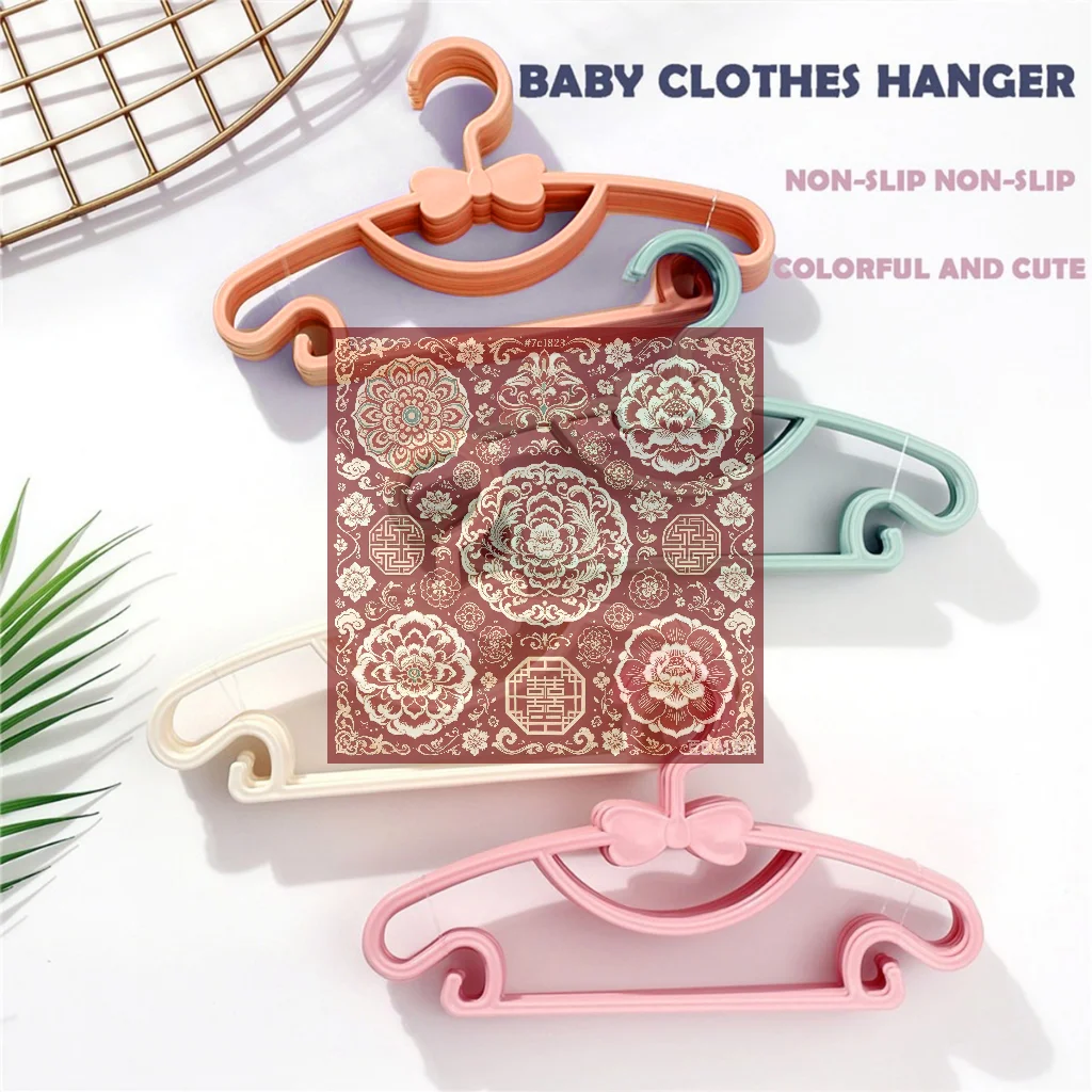 Baby Clothing Hanging Rack - 12PCS Baby Kids Clothes Hanger Set