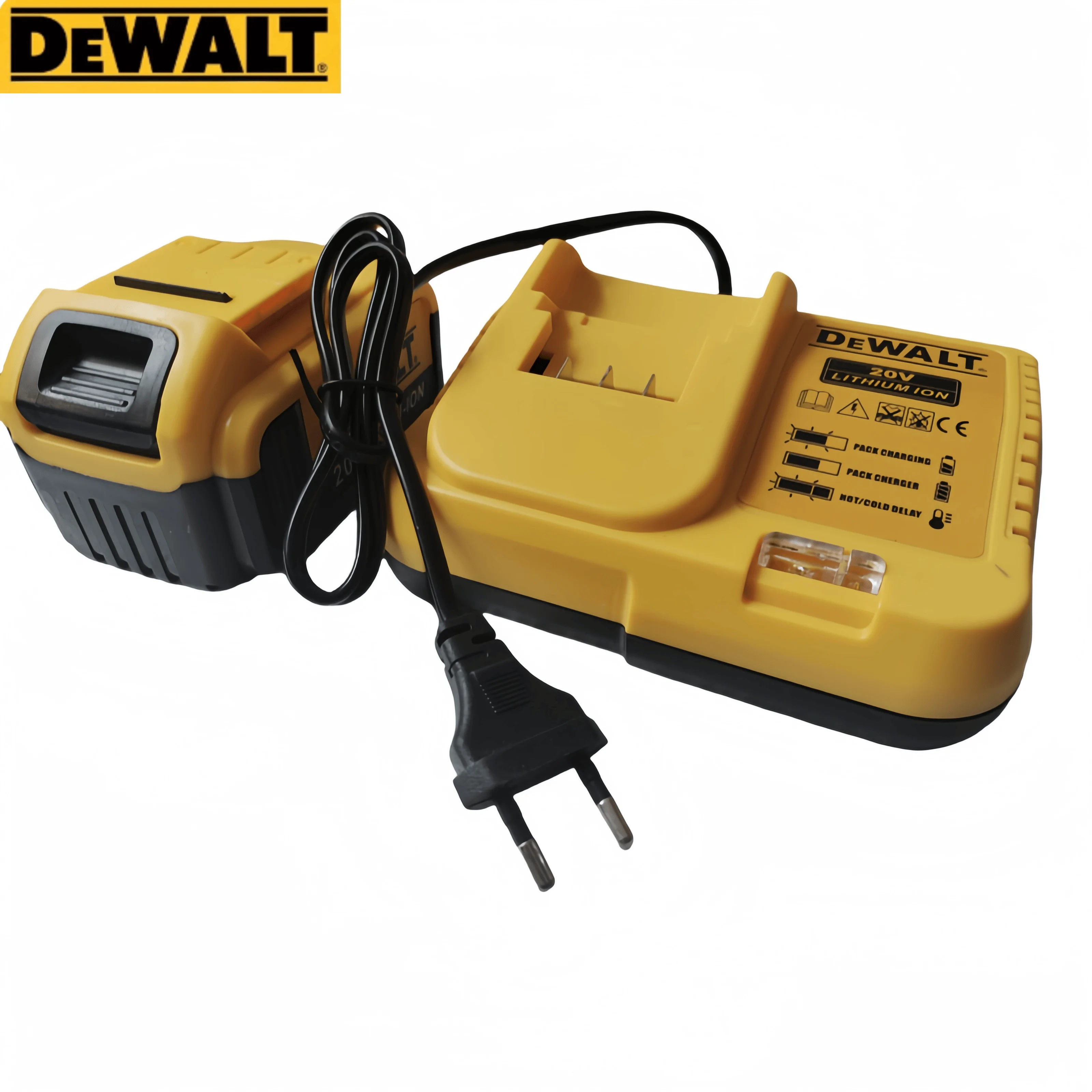 Imagem -03 - Bateria Dewalt Dch263 20v Compatível com Ferramentas Elétricas Bateria de Lítio Recarregável para Ferramentas Elétricas