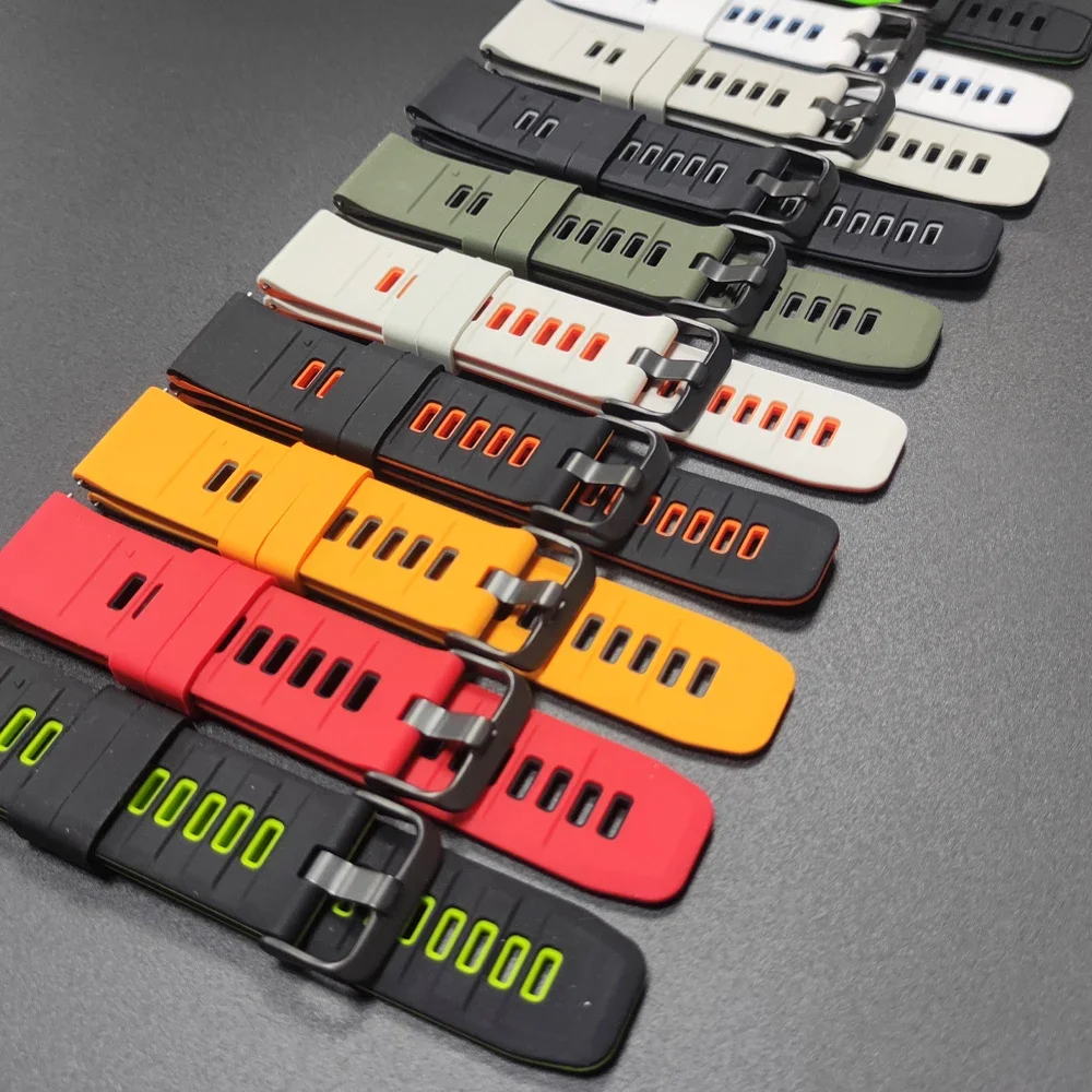 20mm 22mm Strap for Huawei Watch 6 5 4 3 Pro 46mm Silicone Strap For Huawei GT 7 7Pro GT6 GT5 GT4 46mm GT3 SE 2 42mm Sports Band