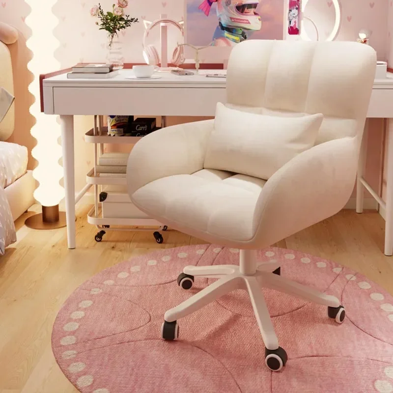 

Normal Support Office Chair Design Relax Armpad Lazy Swivel Office Chair Mobile Designer Nordic Fauteuil De Bureau Furniture