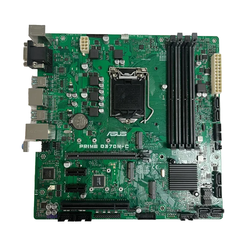 

uATX Prime Q370M-C IPC motherboard LGA 1151 supports 8th and 9th generation processors DDR4