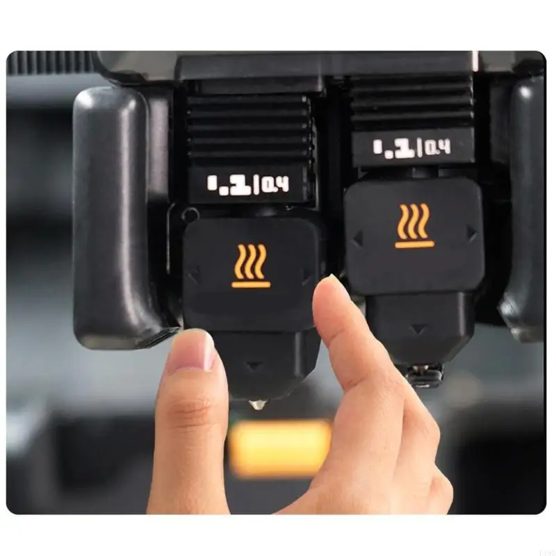 Heat Resistant Silicone Sock Sleeve Compatible for H2D Printer Hotend Prevents Overheating Improves Print Accuracy F19E