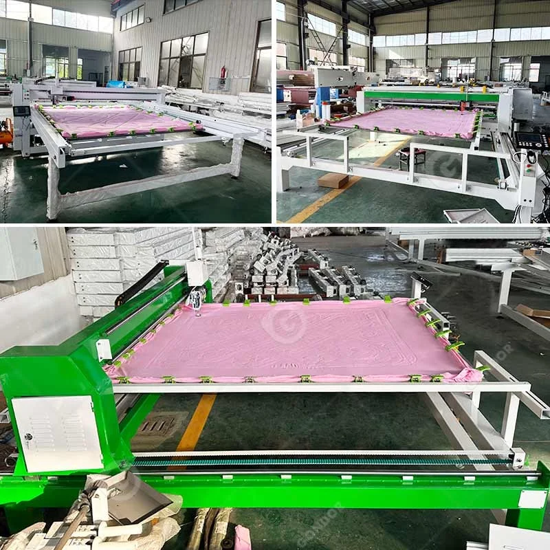 Industry Long Arm Single Head Needle Duvet Make Foam Quilt Sew Machine for Mattress Bedcover