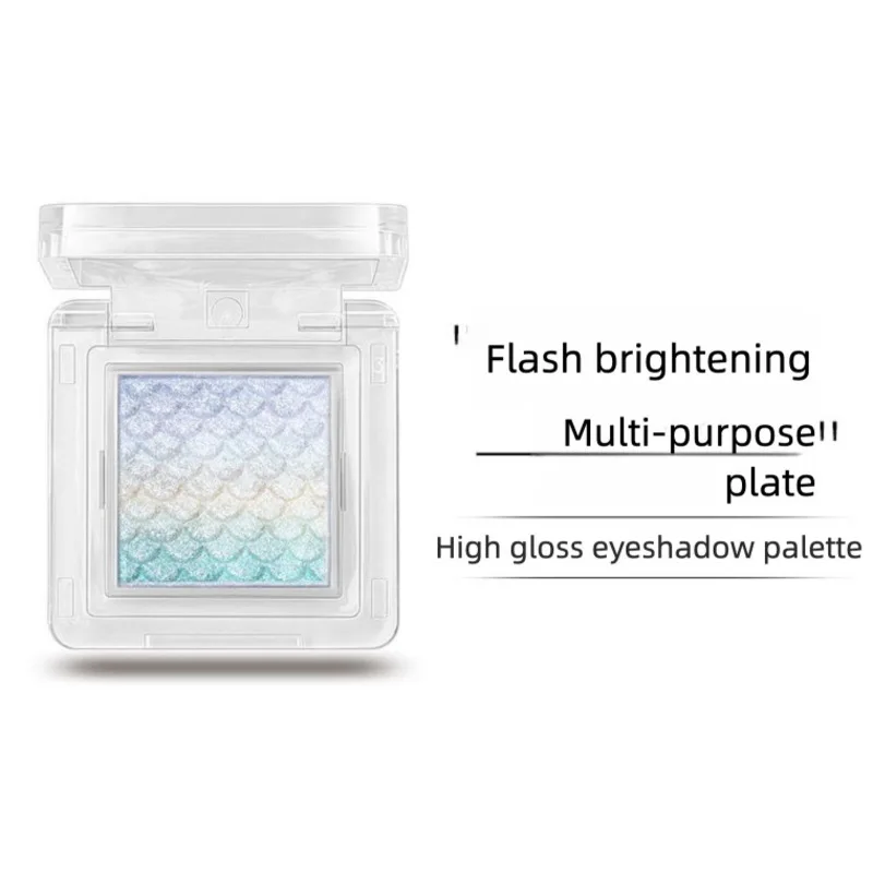 Ic Crystal Highlightr Powdr Champagn Gold Sparkling Diamond 3D Brightning Fac Contouring Clar Atmosphr Eyshadow