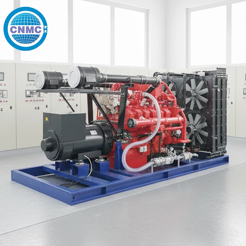 Heavy-Duty Open Frame  Gas Generator Customizable Yuchai Cummins Generator CE EPA Version for Industrial Production Use