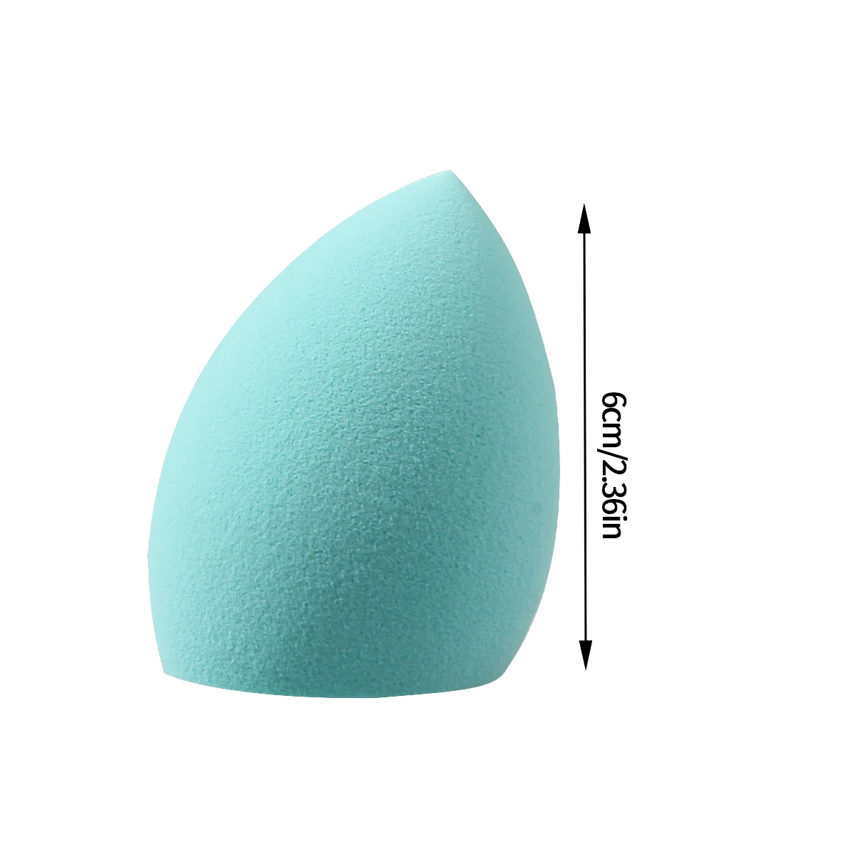 10 قطع من بيضة التجميل الاحترافية، فائقة النعومة، كبيرة، منتفخة مسحوق إسفنجية مقطوعة مائلة، أداة مكياج خاصة لسائل الأساس