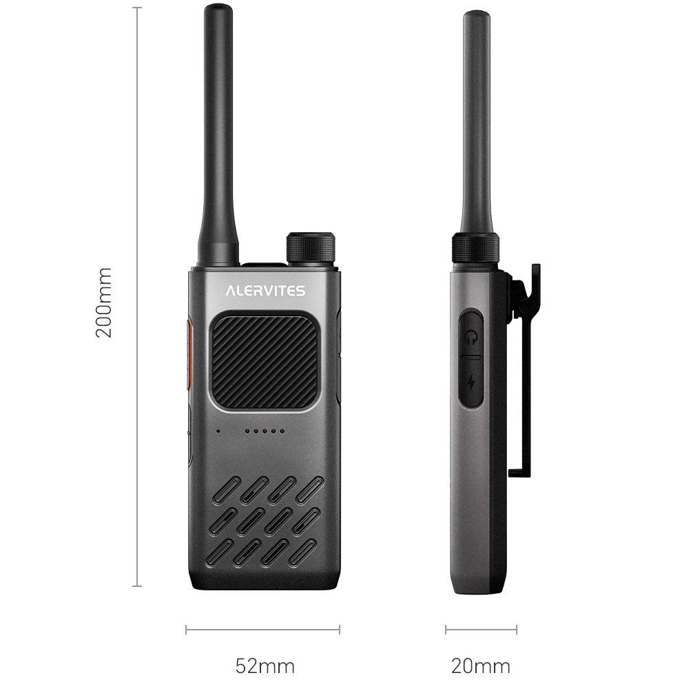 Baofeng AT2 Smart UHF Radio Long Range Walkie Talkie Offline BT Zello PTT Handheld AI 2 Way Radio