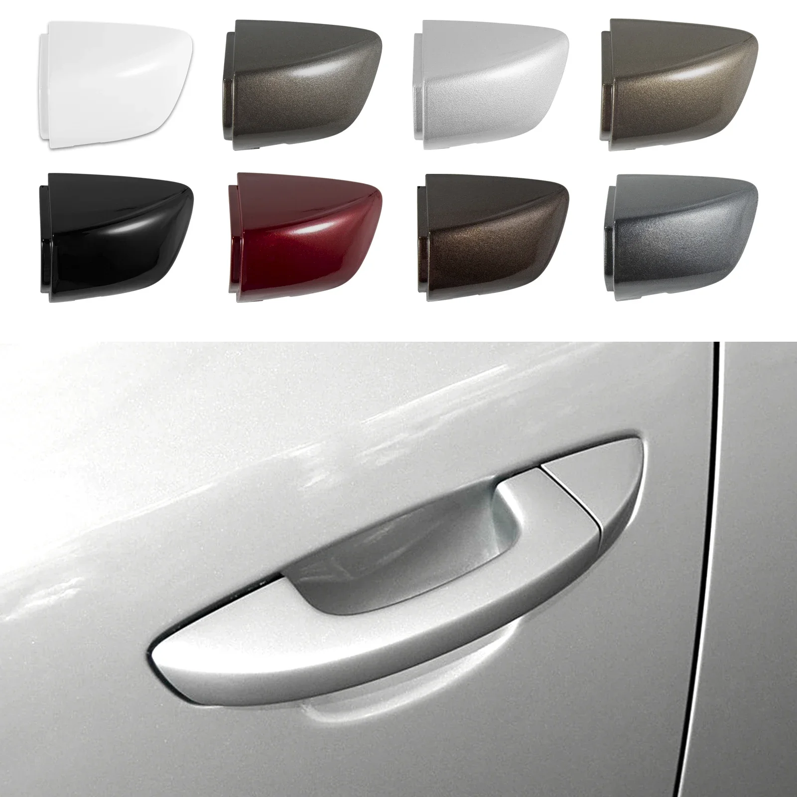

Pop Front Left Exterior Door Handle Cover Fits For VW Golf 6 Passat Scirocco Sharan Skoda Superb 2 Seat 1K8837879 5KD837879